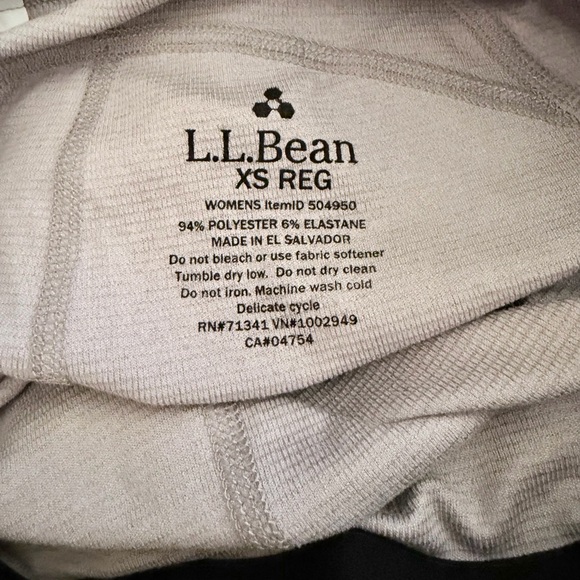L.L. Bean Women’s Base Layer Leggings - Picture 3 of 4